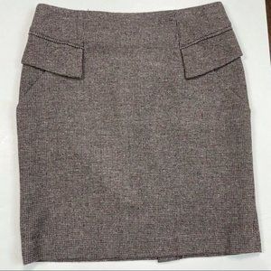 Armani Jeans wool and silk blend pencil skirt